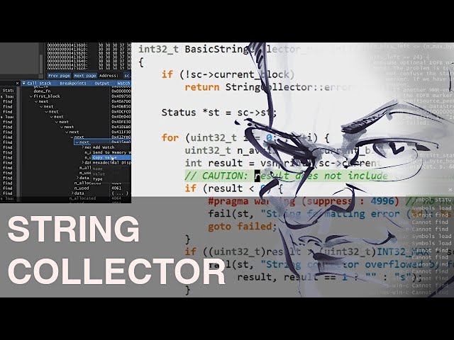 Handmade C++: string collector!