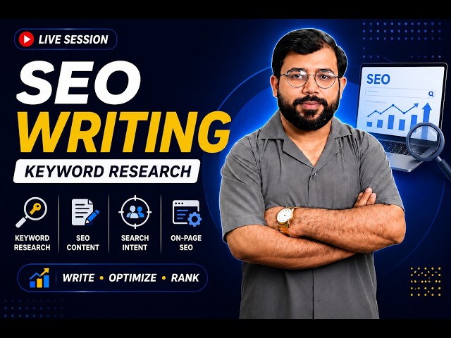 Keyword Research & SEO Content Strategy | SEO Class 4 | Complete SEO Tutorial