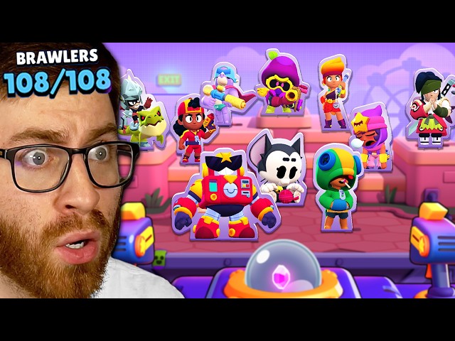 I Unlocked All 108 Brawlers with NEW BRAWLER BLAST in Brawl Stars!