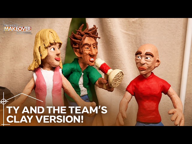 They Made the Team Out of Clay! | Extreme Makeover Home Edition | Season 7 Episode 24