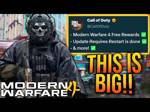 MODERN WARFARE 4 NEW EXCLUSIVE REWARDS, COD HQ UPDATE, & More…