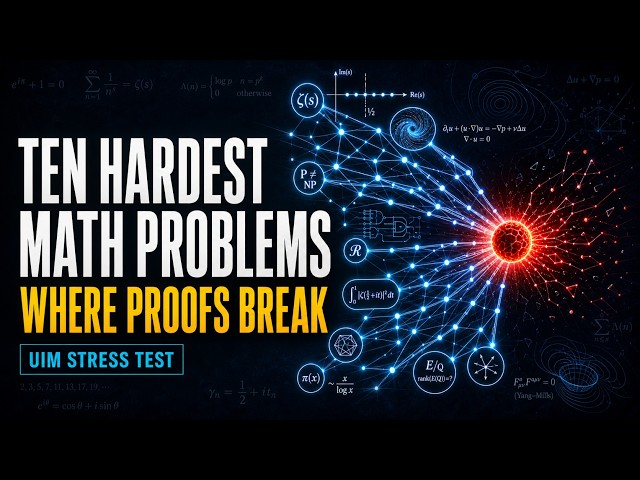 Ten Landmark Mathematics Problems — Where Proofs Break