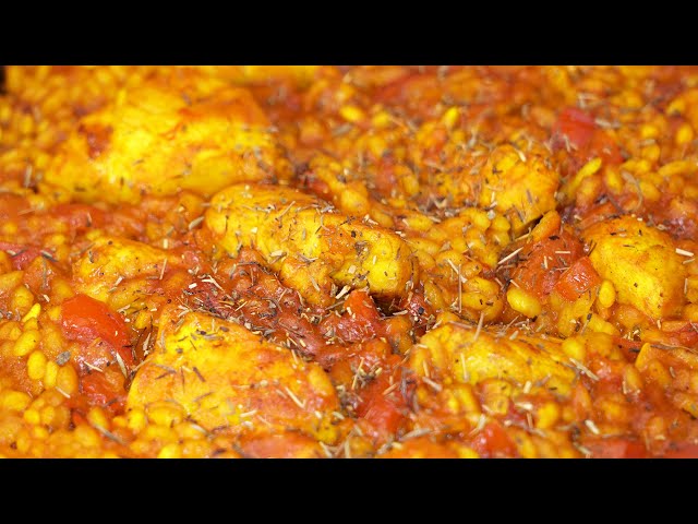 Paella de arroz con pollo ¡Como hacer la receta secreta de un chef con estrella Michelin!