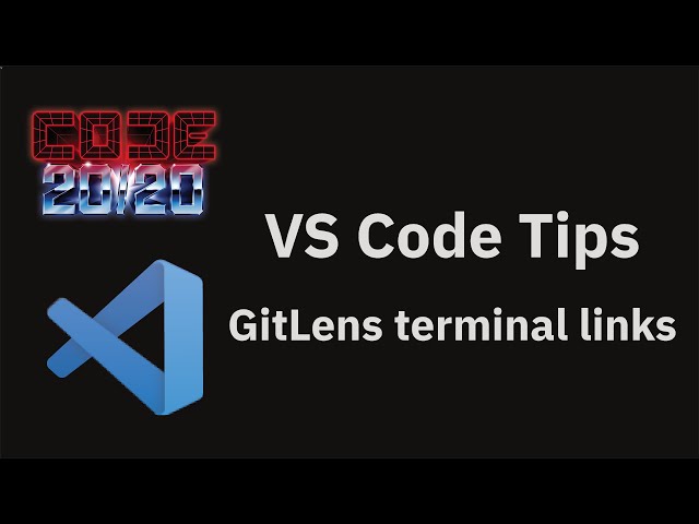 VS Code tips — GitLens terminal links