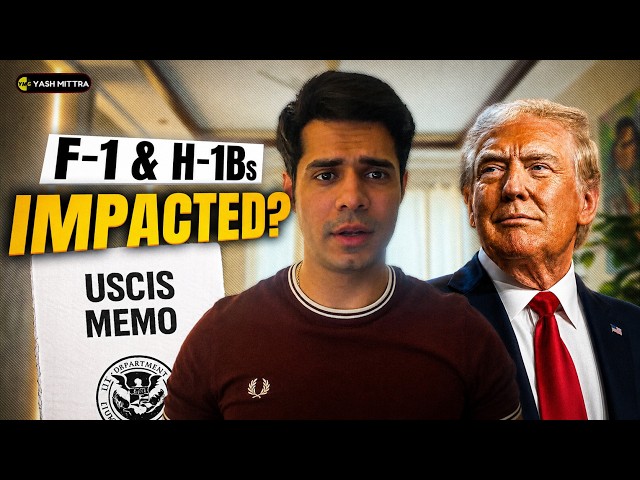 Reality of USCIS Green Card AoS Memo - Explained | H-1B & F-1 Holders Impacted