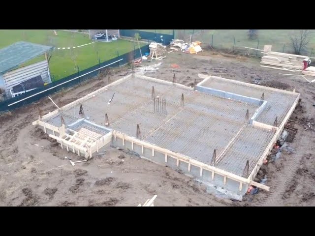 Casă la roșu rezistent seismic ! ( episodul 1 : Fundatia casei ) 