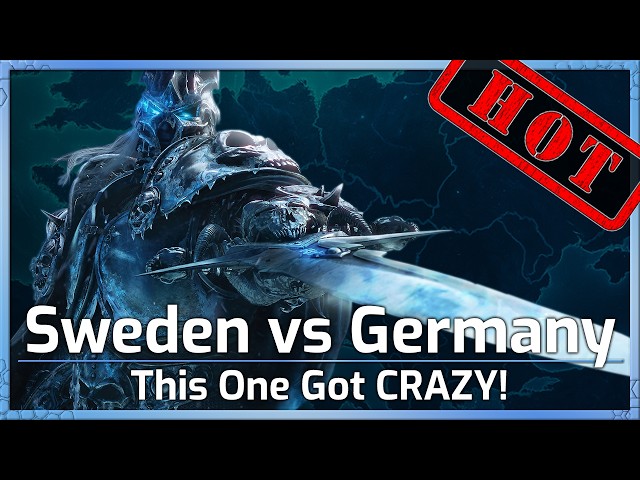 HOT! Sweden vs Germany! This one got CRAZY! - Nations Cup - Heroes of the Storm