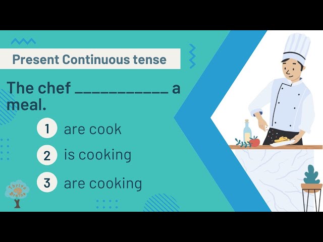 Present Progressive Tense Quiz | Present Continuous Tense Quiz | English Grammar Test | Tenses Test