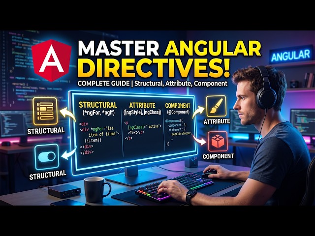 Angular Directives Explained 🚀 | Beginner to Advanced