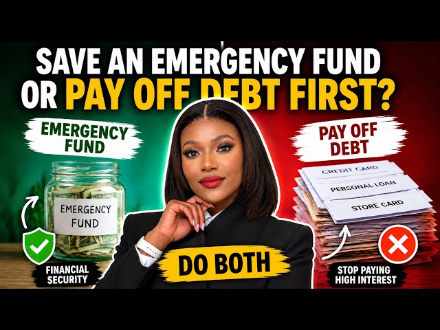 Emergency Fund vs Paying Off Debt: You Don't Have to Choose
