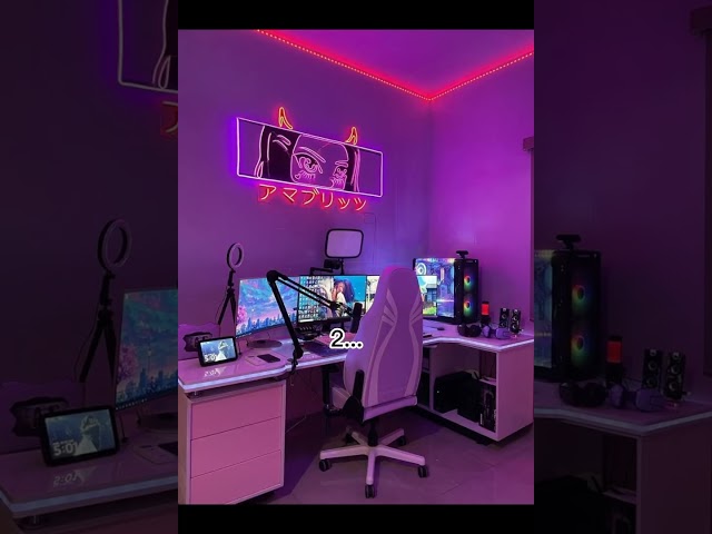 choose your gaming setup room for girls.✨#shorts #aesthetic #gaming