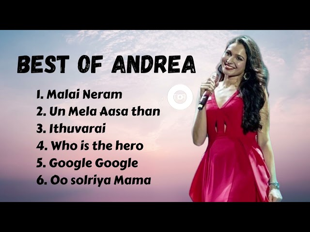 Best of Andrea | Voice of Andrea | Andrea songs | Andrea Hit Songs #andreajeremiah #bestofandrea