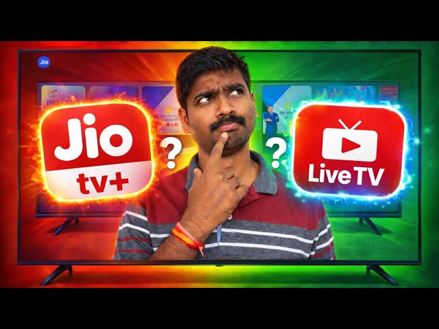 Jio TV Plus  vs Live TV 2026 | What’s the Difference in Hindi? Which One is Better?