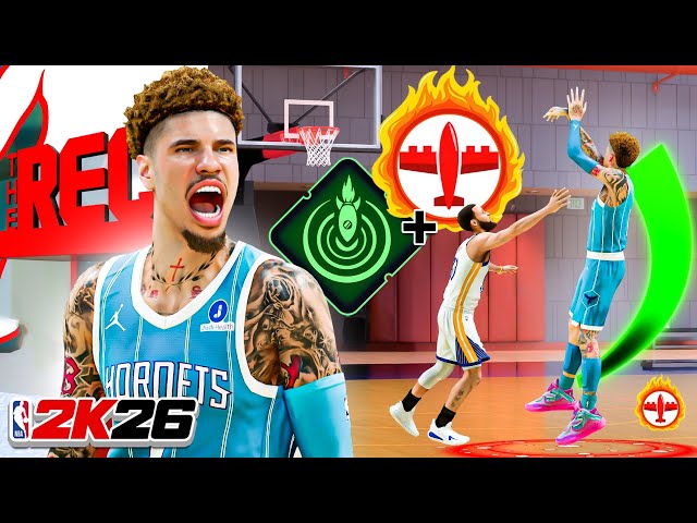 THIS 6' 7" LAMELO BALL BUILD is OVERPOWERED in the RANDOM REC on NBA 2K26! BEST GUARD BUILD IN 2K26