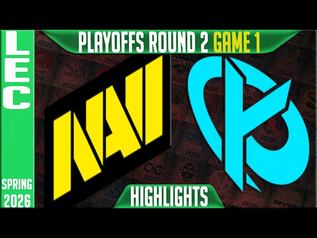 KC vs NAVI Highlights Game 1 | LEC Spring 2026 Playoffs | Karmine Corp vs Natus Vincere G1
