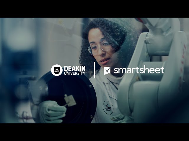 Deakin's REACH connects teams with Smartsheet to deliver clean energy and recycling breakthroughs