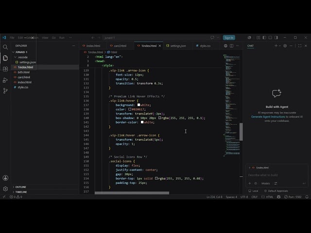 :How I Built a Premium Gaming Website using HTML & CSS! 🎮🔥