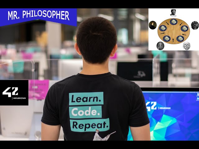 Philosophers, 42 School Project. Dining Philosophers Project. C Implementation