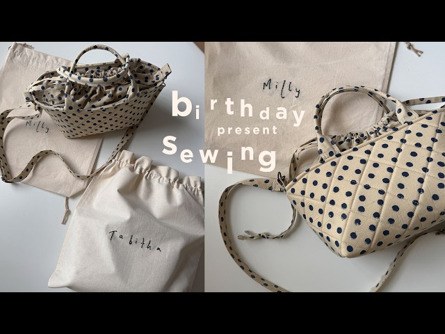 Sewing Birthday Gifts For Friends! 🎂 | Rosie Caldwell