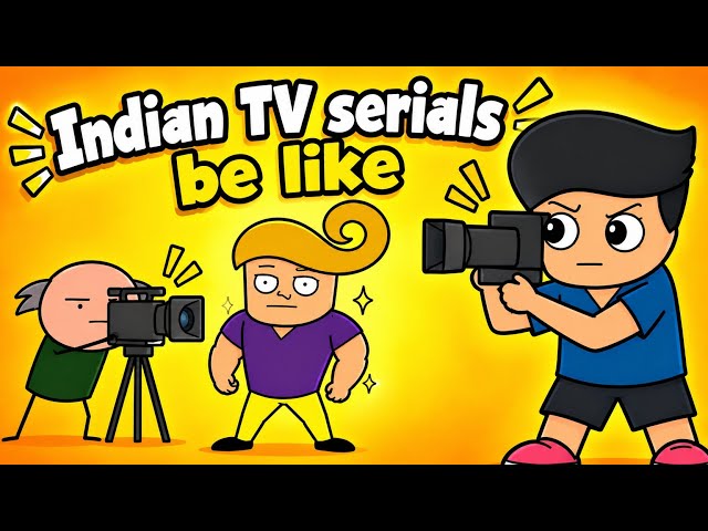 Indian TV serials be like||animation||storytime