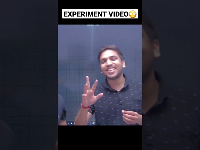 Experiment No 1 | JR Shorts |#shorts