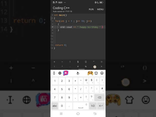 FOR LOOP, WHILE LOOP AND DO-WHILE LOOP. TUTORIAL IN C++