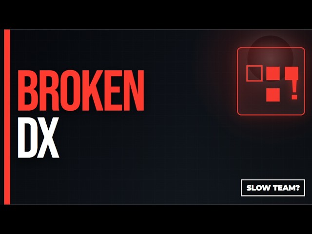 Your Team Isn't Slow. Your DX Is Broken.