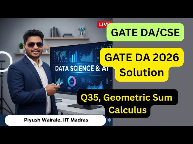 GATE DA 2026 Solution | Calculus | GATE Data Science PYQs solution | Q35 #gateda