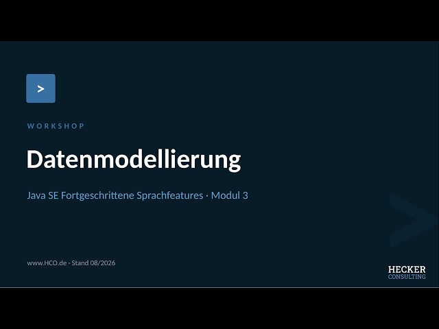 Datenmodellierung