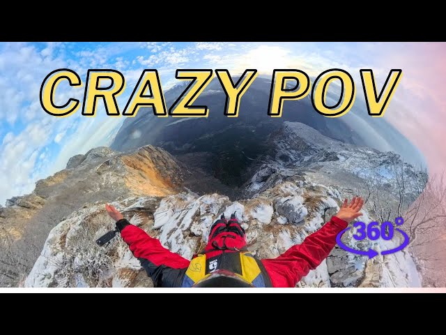 BASE Jumping Italy’s Most Famous Cliff | Brento 360° POV