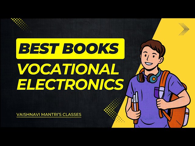 Best Books for 12th Vocational Electronics | Maharashtra Board 2027 | Score 90%+