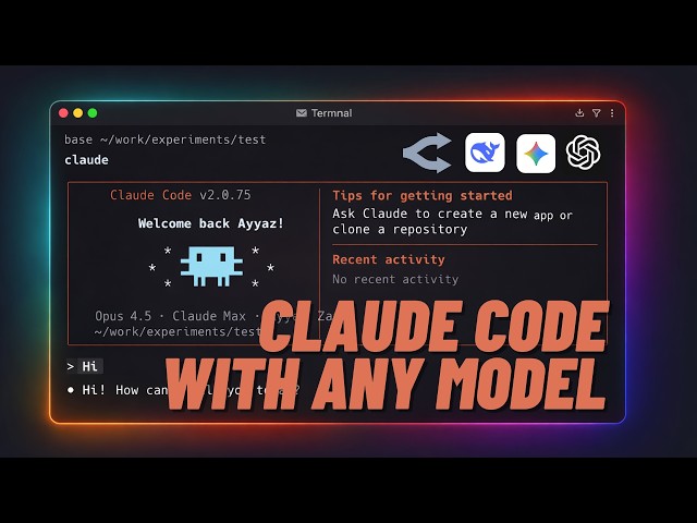 Use Claude Code with ANY AI Model GPT, Gemini, DeepSeek
