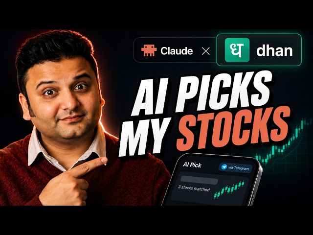 I Built an AI Stock Screener for the Indian Market — No Code (Claude + Dhan MCP)