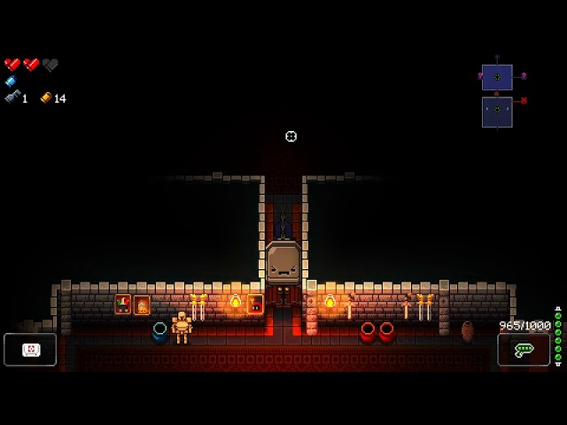 Enter The Gungeon - Tutorial stage + Secret room