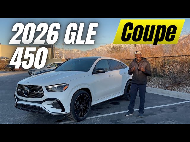 2026 Mercedes GLE 450 4MATIC Coupe Review | Luxury Mercedes Benz SUV