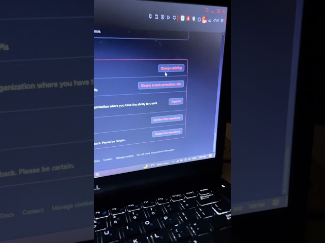 How to make your github repo public ?                                                   #github