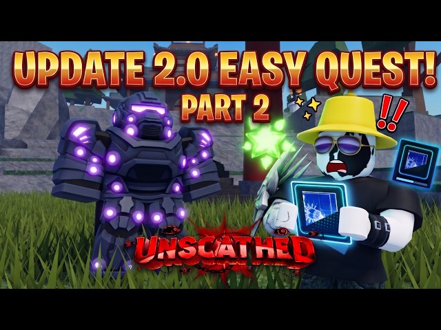 How to Complete The Hyperglitch Quest in Unscathed PART 2 + NEW CODE #roblox #unscathed #robloxgames