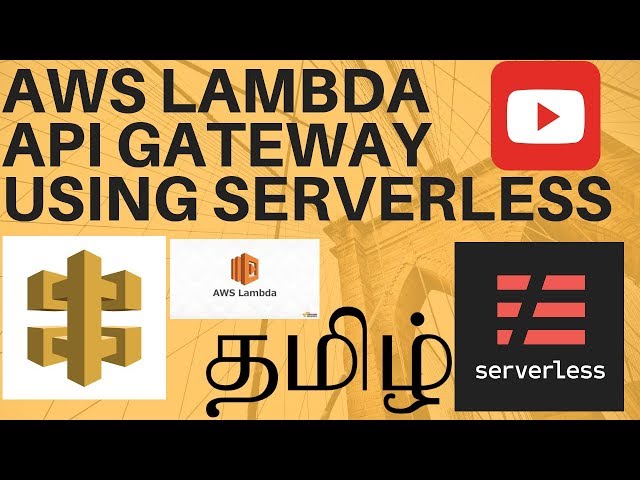 TAMIL CREATE AWS LAMBDA API GATEWAY USING SERVERLESS | InterviewDOT