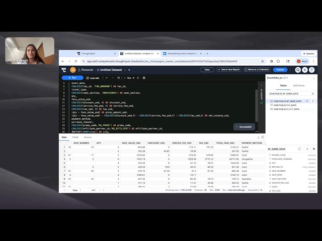 The Fastest Route to AI-Ready Data - Analyst Studio Demo