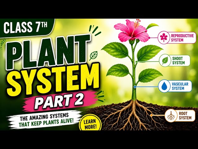 Plant System | Grade:07 | Part:02 | Science with Nasim