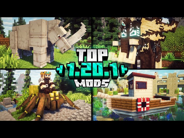 Top 30 Minecraft 1.20.1 Mods (Forge/Fabric/NeoForge)