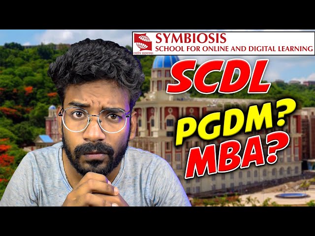 SYMBIOSIS DISTANCE LEARNING | SCDL | MBA | PGDM | PLACEMENT | FEES | IS IT WORTH IT? 😱