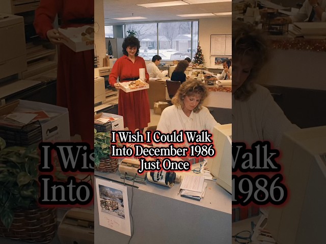 I Wish I Could Walk Into December 1986 Just Once #christmas #80s #nostalgia #vintage #holidays