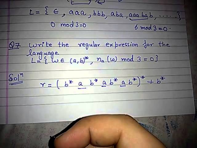 Regular expression example 7