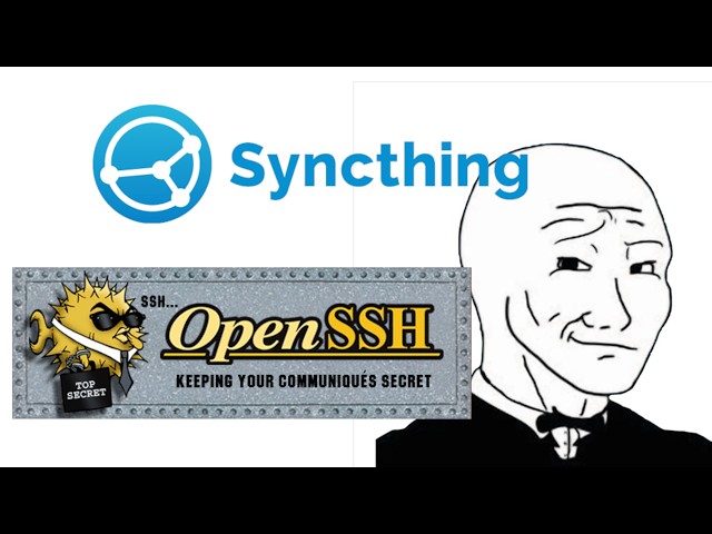 linux file syncing and ssh tunnels - cloud is no more