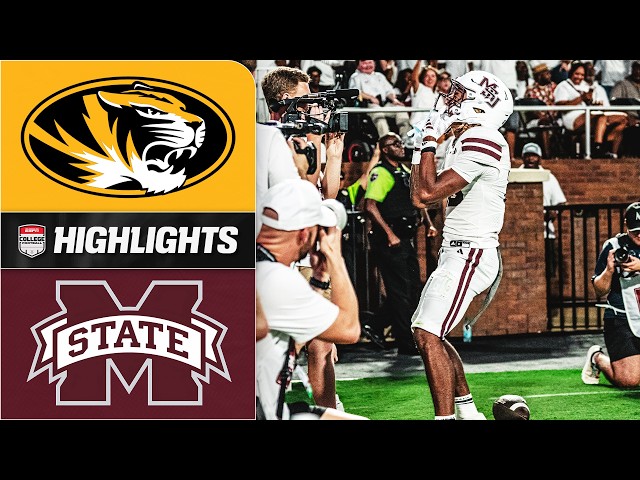 Missouri Tigers vs. Mississippi State Bulldogs | Full Game Highlights | ESPN College Football