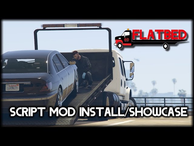 Flatbed Script Mod | Install and Showcase | #gtav