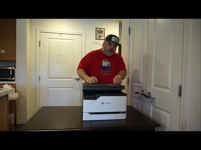 LexMark MC3224 Laser Printer Unboxing And Install
