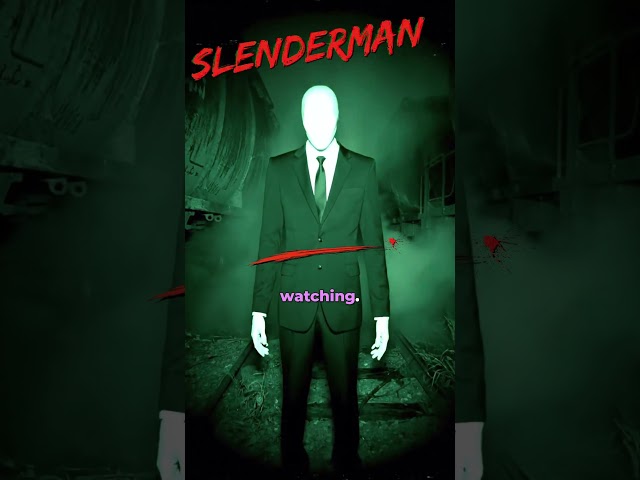 S is for SLENDERMAN: The Faceless Stalker That Haunts You 👤