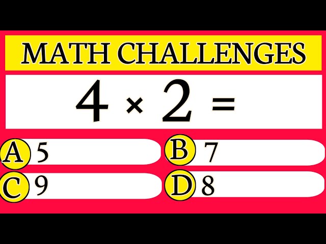 Can You Get 20/20? 🧠🔥 | Easy Math Quiz for Kids | Addition & Subtraction